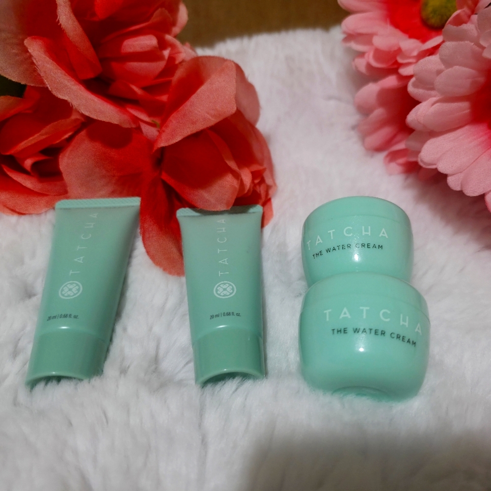 Tatcha Water Cream And Matcha Cleanser